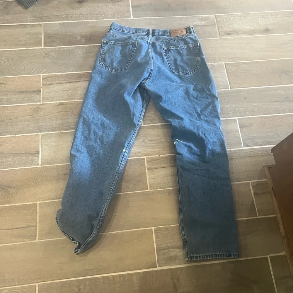 Levi's mens Light Blue Denim Jeans